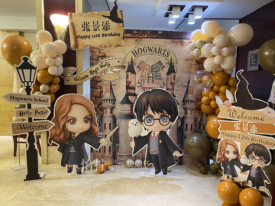 十二岁男孩哈利波特魔法生日派对-图一